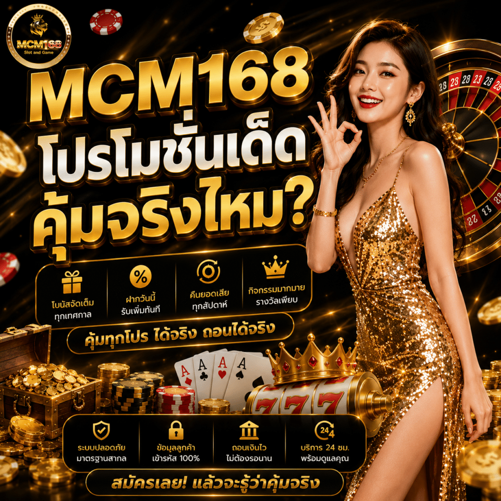 MCM168 โปรโมชั่นเด็ด คุ้มจริงไหม?